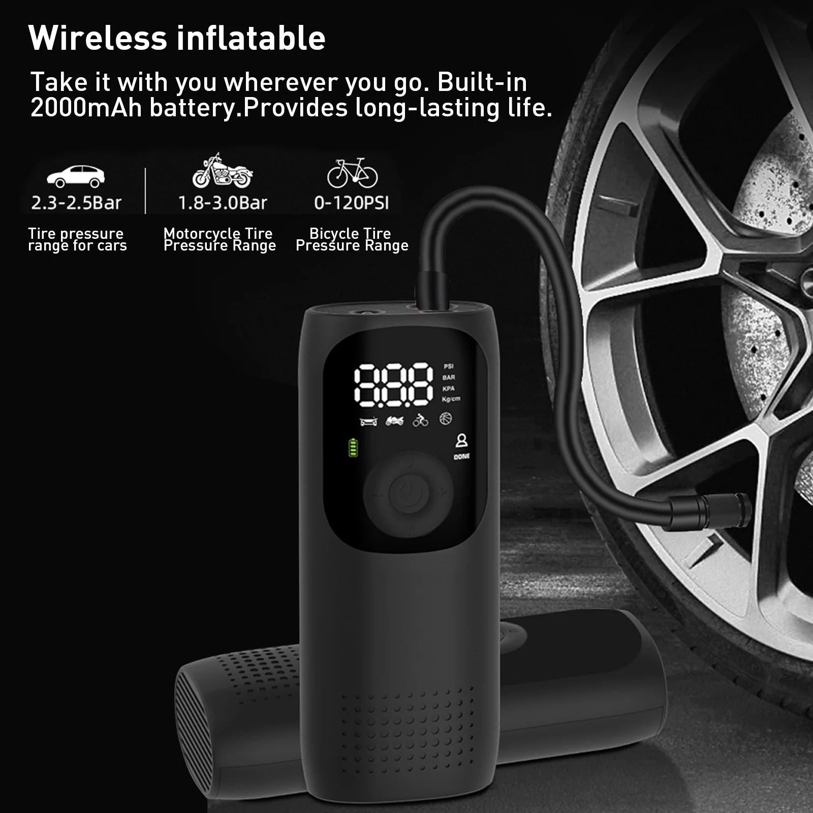 Hiboy Electric Tire Inflator - Image 4