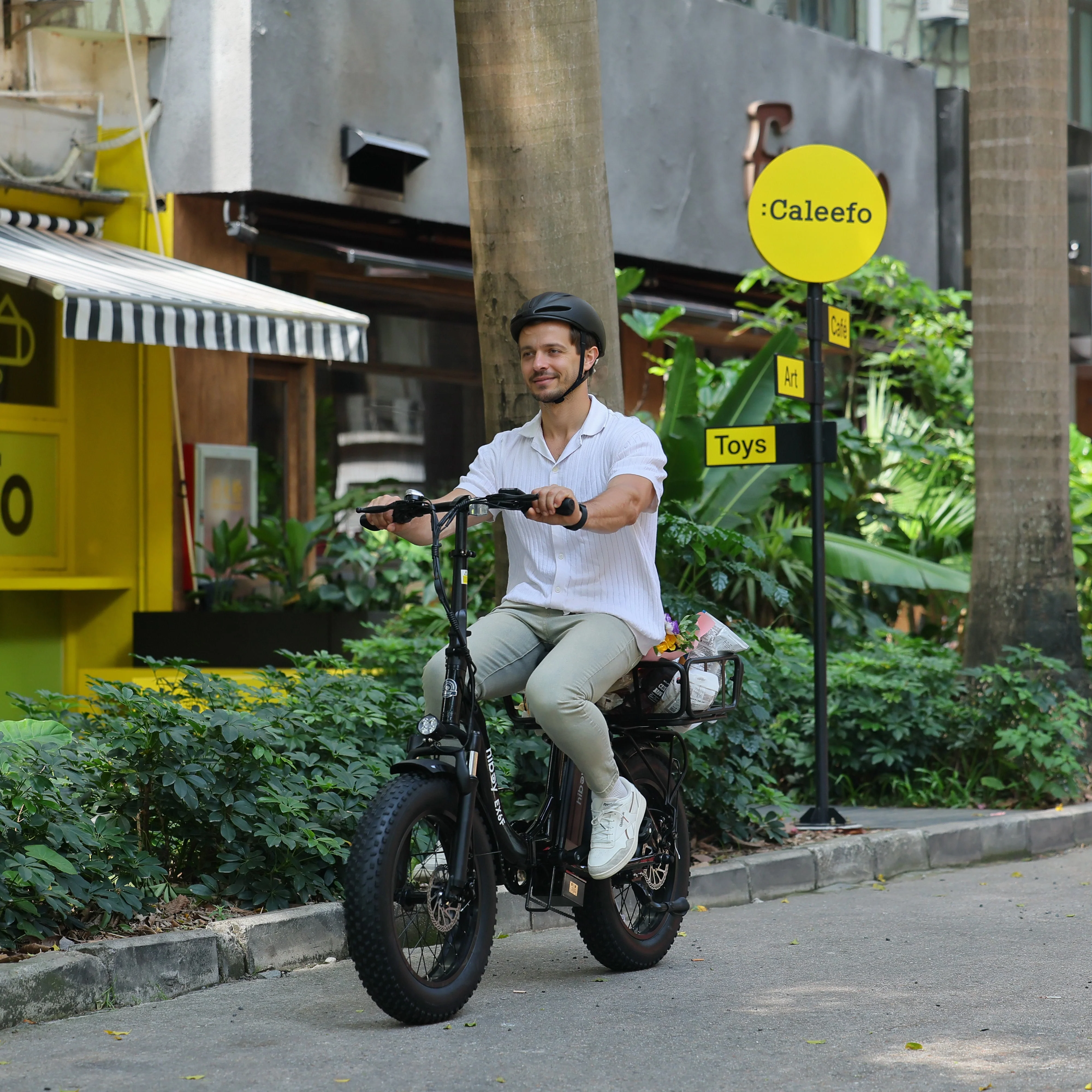 Hiboy EX6F Folding Fat Tire Electric Bike - Image 9