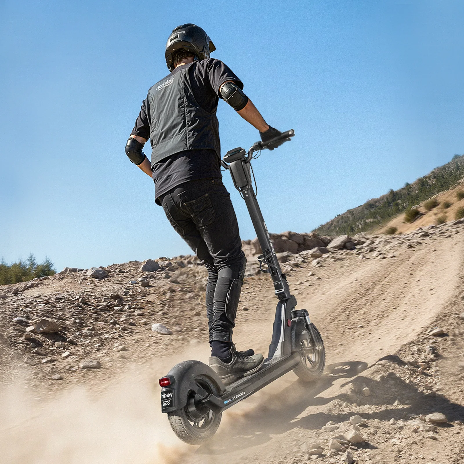 Hiboy X300 Big Wheel Electric Scooter for Hill Climbing - Image 8